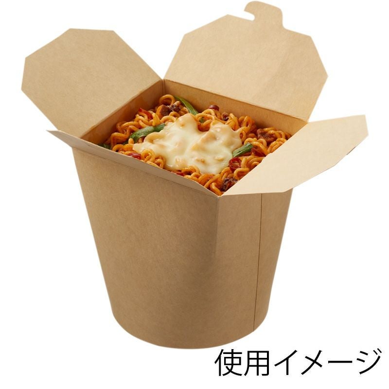 HEIKO フードボックス 未晒ヌードルカップ 32オンス 500入 | 食品包材