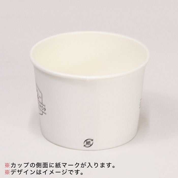 ＜名入れ印刷＞【嵌合フタ別売り】東罐興業 アイスカップ PC-100F 6000入